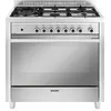 Image de Glem Matrix GX960CVIX - CuisiniÃ¨re - intÃ©grable - largeur : 90 cm - profondeur : 60 cm - hauteur : 86 cm - avec systÃ¨me auto-nettoyant - classe B - acier inoxydable