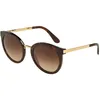 Image de Lunette De Soleil Ronde Dolce & Gabbana Havana - M