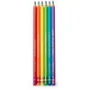 Image de Set De 6 Crayons Ã Papier Hb En Papier RecyclÃ© Rainbow - Multicolore