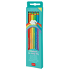 Image de Crayons à Papier HB Arc-en-ciel 6 pcs