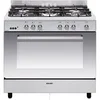 Image de GE960CMIX2 - Cuisinière - pose libre - largeur : 90 cm - profondeur : 60 cm - hauteur : 91 cm - avec système auto-nettoyant - classe A - inox en occasion ou reconditionné