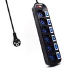 Image de Ewent ew3851 limiteur de tension noir 6 prises ac 220 v 1,5 m