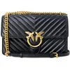 Image de Sacs Femme PINKO love one classic dc sheep nappa chevron 100941 a0gk