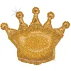 Image de BALLON ALUMINIUM COURONNE 75X58CM OR PAILLETÃE