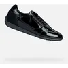 Image de Geox - Baskets Basses Calithe Cuir Vernis - Noir - 39
