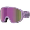 Image de Masque de ski BLIZ Rave (MATT PURPLE W DARK PURPLE LOGO - BROWN PURPLE - CAT.3)