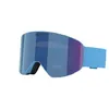 Image de Masque de ski BLIZ FLOW (MATTE BLUE P - Brown/blue multicolor)