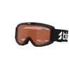 Image de Masque de ski BLIZ PIXIE (MATT BLACK W WHITE LOGO - Orange) enfant