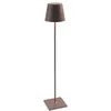 Image de Zafferano Lampe De Table Ou Lampadaire Pour L'extÃ©rieur Poldina Pro Xxl (Corten - Aluminium Peint Et Polycarbonate)