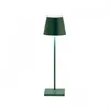 Image de Zafferano Lampe De Table Poldina Pro (Vert FoncÃ© - Aluminium Peint Et Polycarbonate)