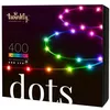 Image de Tresse LED Twinkly Dots 400 RGB - TWINKLY - 20m de cÃ¢ble transparent