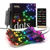 Image de Twinkly Dots ? Guirlande Lumineux Flexible ContrÃ´lÃ© Par Une Application Avec 400 Leds Rgb 20 MÃ¨tres. Fil Noir.  IntÃ©rieure Et ExtÃ©rieure-Twinkly