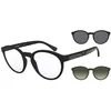 Image de Lunette De Soleil Panto Emporio Armani Noir - M