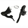 Image de Levier-Manette Route Campa 10 Vitesses Veloce Noir Double (Paire) Avec Transmissions