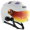 Image de Casque VÃ©lo Urbain Kask Urban R - Rainbow - Blanc / Bleu / Orange - Taille 54/59 Cm - M/L
