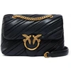 Image de Sac Bandouliere Pinko  Sac rose puff mini plié noir P28758071