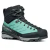 Image de Chaussures de randonnée Scarpa Mescalito Trek Planet Goretex (Jade Black) femme