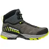 Image de Scarpa - Chaussures de randonnée en GORE-TEX - Rush Trek GTX Titanium Lime pour Homme en Cuir - Taille 43.5 - Gris