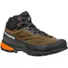 Image de Scarpa - Chaussures d'approche en GORE-TEX - Rapid XT Mid GTX M Caribou Rust Orange pour Homme en Cuir - Taille 43.5 - Marron