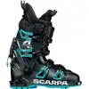 Image de Scarpa - Chaussures de ski de randonnée et ski alpin compatibles Gripwalk - 4-Quattro SL Black Azure pour Homme en Aluminium - Taille 30 - Noir