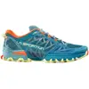 Image de La Sportiva - Chaussures de trail - Bushido III Woman Everglade/Zest pour Femme - Taille 39 - Bleu