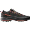 Image de La Sportiva - Chaussures d'approche en GORE-TEX® - TX4 Evo GTX Carbon/Cherry Tomato pour Homme en Cuir - Taille 44 - Gris