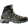 Image de La Sportiva - Chaussures de randonnée en GORE-TEX® - Aequilibrium Hike W GTX Carbon/Aspen Green pour Femme - Taille 38 - Gris