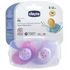 Image de Chicco Succhietto Air Girl Silicone 6-12m 2pz