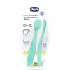 Image de Cuillère en silicone Chicco Duplo Soft Bleu 6m+ 2 unités