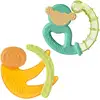 Image de Chicco Fresh Anneau de dentition singe 4 mois et plus turquoise