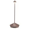 Image de Zafferano Set De 3 Lampes De Table Pour L'extérieur Pina (Corten - Aluminium Peint Et Polycarbonate)