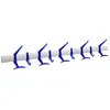 Image de KARTELL crochets murale HANGER 90 cm (Cobalt - Acier poli et polycarbonate)