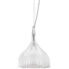 Image de Kartell Lampe Ã Suspension E' Ã (Cristal - Polycarbonate 2.0 Ã Partir De MatiÃ¨re PremiÃ¨re Renouvelable)