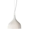 Image de Kartell Lampe Ã Suspension E' Ã (Blanc Opaque - Polycarbonate 2.0 Ã Partir De MatiÃ¨re PremiÃ¨re Renouvelable)