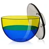 Image de KARTELL vase SHIBUYA (Gris-Jaune-Bleu - PMMA transparent)