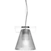 Image de Kartell Lampe Ã Suspension Light-Air (Version SculptÃ© Transparent - TechnopolymÃ¨re Thermoplastique Transparent)