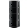 Image de KARTELL table de chevet COMPONIBILI Ã  quatre Ã©lÃ©ments (Noir - ABS)