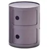 Image de KARTELL table de chevet COMPONIBILI Ã  deux Ã©lÃ©ments (Violet - ABS)