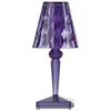 Image de Kartell Lampe De Table Big Battery Avec CÃ¢ble (Prune - Pmma)