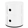 Image de Kartell - Rangement Componibili 2 compartiments Mat - Blanc