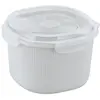 Image de Care + Protect CMRCC8001 boÃ®te hermÃ©tique alimentaire Rond contenant 2,7 L Transparent, Blanc