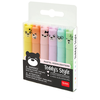 Image de Mini Surligneurs 6 pcs Teddy's Mood Pastel