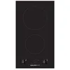 Image de Glem Gas - Domino vitrocÃ©ramique 29cm 3000w noir GTH32K01