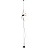 Image de Flos Parentesi lampe sur pied et suspension Rouge