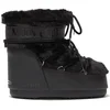 Image de Moonboot - Bottes après-ski en fausse fourrure - Moon Boot Icon Low Faux Fur Black pour Femme - Taille 39-41 - Noir