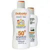 Image de Babaria Crème Solaire Enfant Lotion Hydrofuge Spf50 200 ml Coffret 2 Pièces