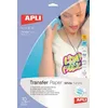 Image de Apli Paper Transfer Paper - Papier Transferts Sur T-Shirt - Blanc - A4 (210 X 297 Mm) 10 Feuille(S)