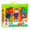 Image de Blocs Mous En Tissu D'apprentissage - Molto - Cubes & Fun - Bleu - Multicolor - Mixte