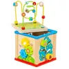 Image de Cube d'activitÃ©s en bois Molto - MOLTO - 5 piÃ¨ces - Multicolor - BÃ©bÃ©
