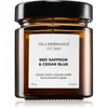 Image de Vila Hermanos Bougie parfumée Apothicaire Rouge Safran & Cèdre Bleu 150 g